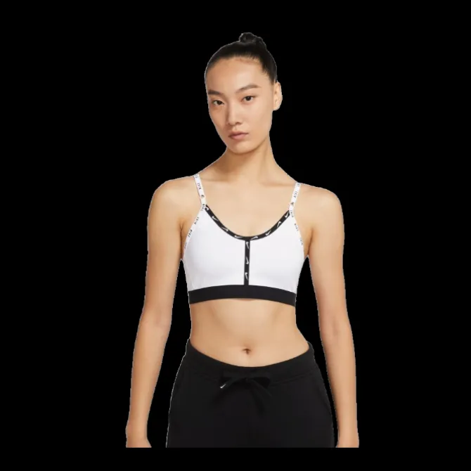 Nike Sport-bhs>Dri-fit Indy Logo Tp Bra Weiß