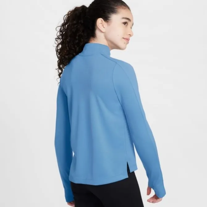 Nike Langarmshirts>Dri-FIT Long Sleeve Half Zip Top Blau