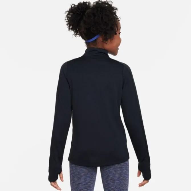 Nike Langarmshirts>Dri-FIT Long Sleeve Half Zip Top Schwarz