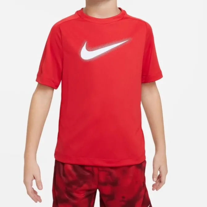 Nike T-shirts>Dri-FIT Multi+ Graphic Short Sleeve Tee Rot