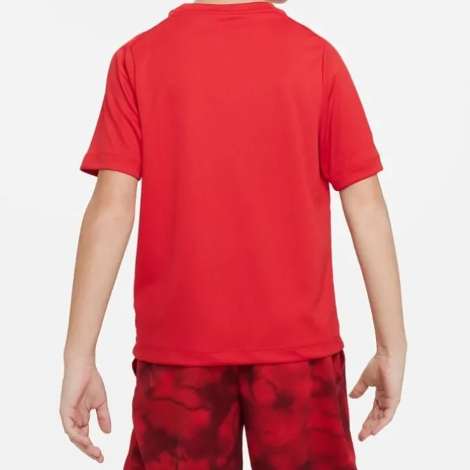 Nike T-shirts>Dri-FIT Multi+ Graphic Short Sleeve Tee Rot