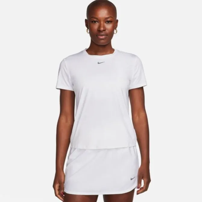 Nike Laufshirts>Dri-FIT One Classic Short Sleeve Tee Weiß