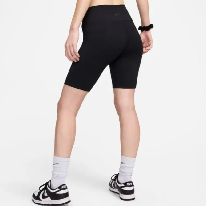 Nike Laufshorts>Dri-FIT One High-Waisted 8in Biker Shorts Schwarz