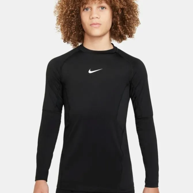 Nike Langarmshirts>Dri-FIT Pro Long Sleeve Tee Schwarz