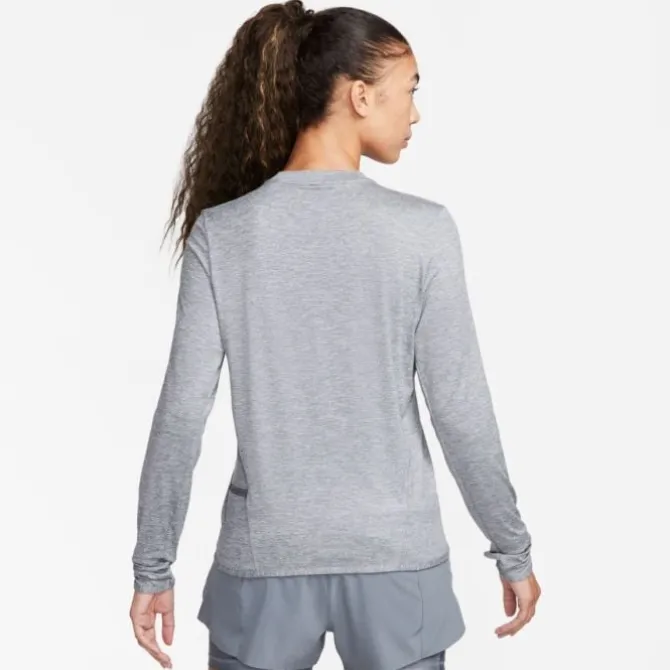 Nike Laufshirts>Dri-FIT Swift UV Crew Long Sleeve Tee Grau