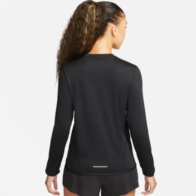 Nike Laufshirts>Dri-FIT Swift UV Crew Long Sleeve Tee Schwarz