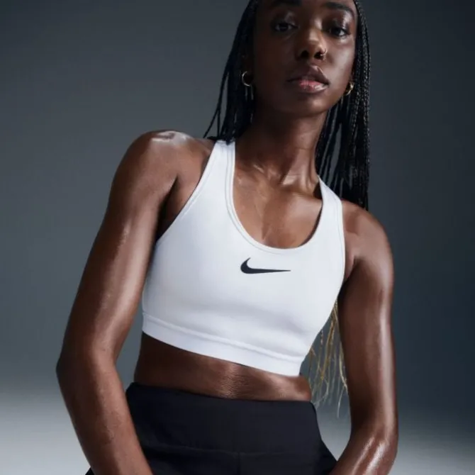 Nike Sport-bhs>Dri-FIT Swoosh High Support Bra Weiß