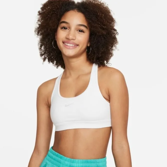 Nike Sport-bhs>Dri-FIT Swoosh Sports Bra Weiß