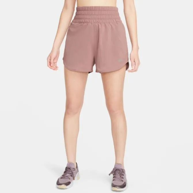 Nike Laufshorts>Dri-Fit Ultra High-Waisted Brief Lined Shorts Rot
