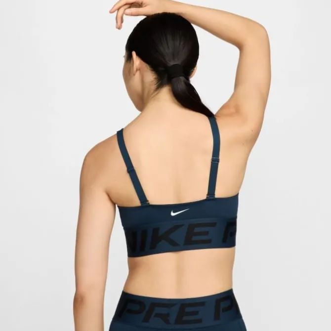 Nike Sport-bhs>Pro Indy Plunge Bra Bold Blau