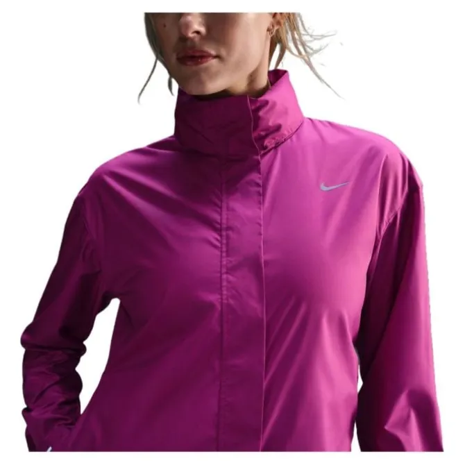 Nike Laufjacken>Swoosh Heathered Fast Repel Jacket Violett