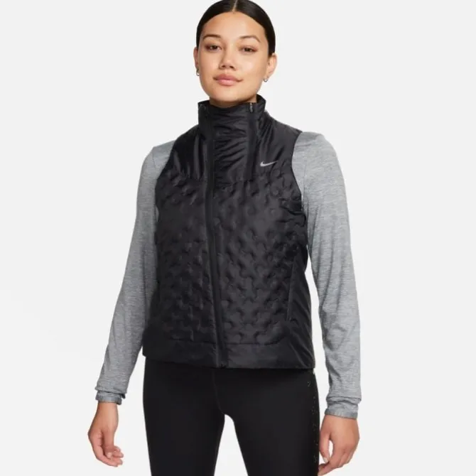 Nike Laufwesten>Therma-FIT Advanced Repel AeroLoft Vest Schwarz