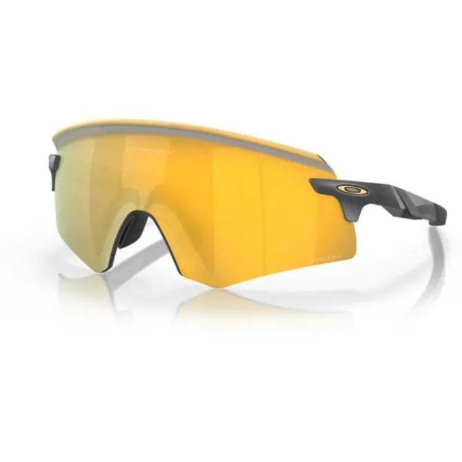 Oakley Sonnenbrillen>Encoder Matte Carbon (PRIZM 24K) Gold