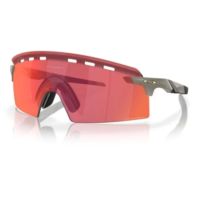 Oakley Sonnenbrillen>Encoder Strike Vented (Prizm Trail Torch) Grau