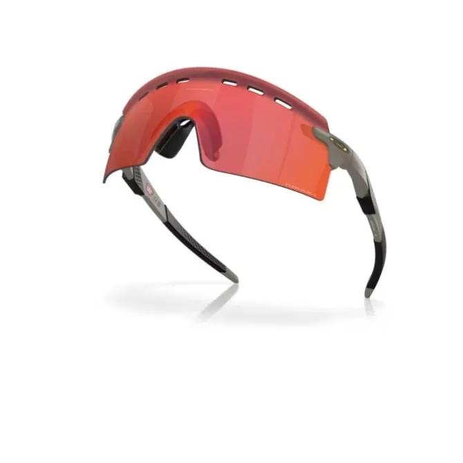 Oakley Sonnenbrillen>Encoder Strike Vented (Prizm Trail Torch) Grau