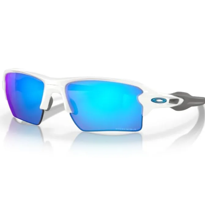 Oakley Sonnenbrillen>Flak 2.0 XL (Prizm Sapphire) Weiß