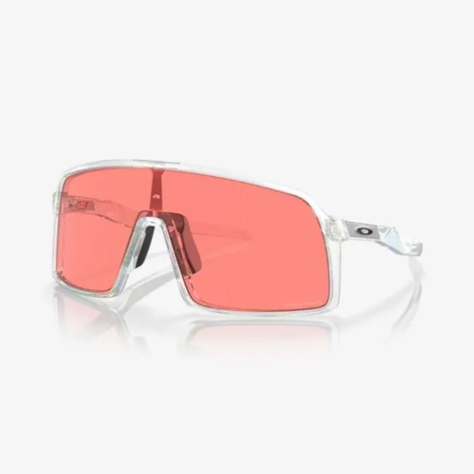 Oakley Sonnenbrillen>Sutro Moon Dust(Prizm Peach) Weiß