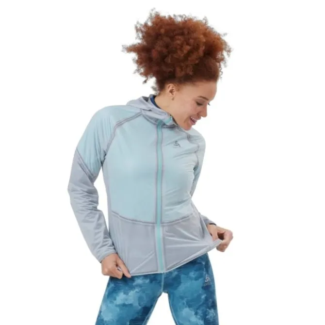 Odlo Laufjacken>Jacket Dual Dry Waterproof Grau