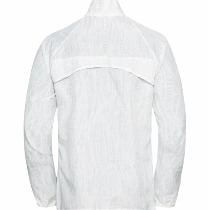 Odlo Laufjacken>Jacket Zeroweight Print Weiß