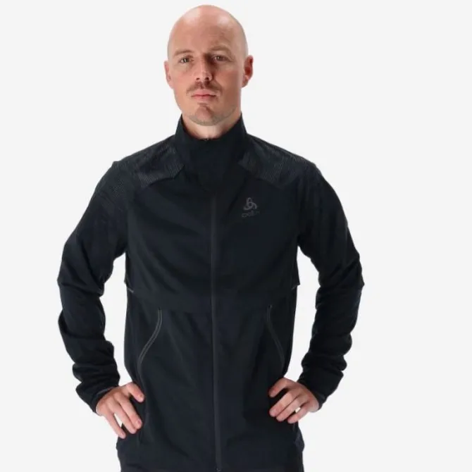 Odlo Laufjacken>Jacket Zeroweight Pro Warm Schwarz