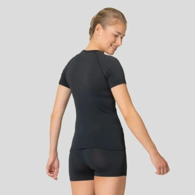 Odlo Laufunterwüsche | Laufshirts>Performance Crew Neck T-Shirt Schwarz