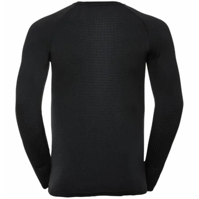 Odlo Laufshirts>Performance Warm Eco BL Top Crew Neck L/S Schwarz