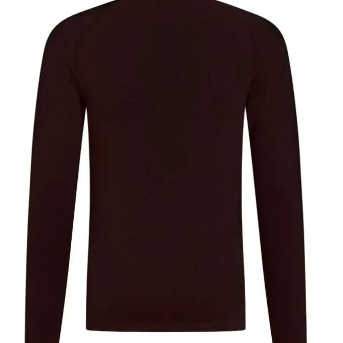 Odlo Laufshirts>Performance Warm Eco BL Top Crew Neck L/S Braun