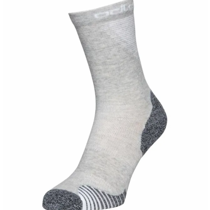 Odlo Socken & Strümpfe | Laufsocken>Socks Crew Active Warm Running Grau