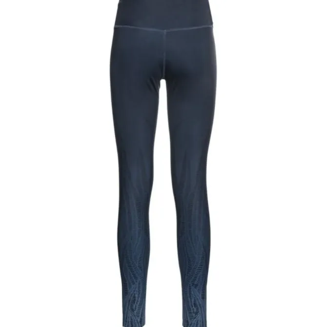 Odlo Laufhosen>Tight Zeroweight Print Blau