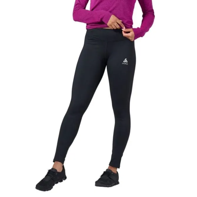 Odlo Laufhosen>Tights Essential Warm Schwarz