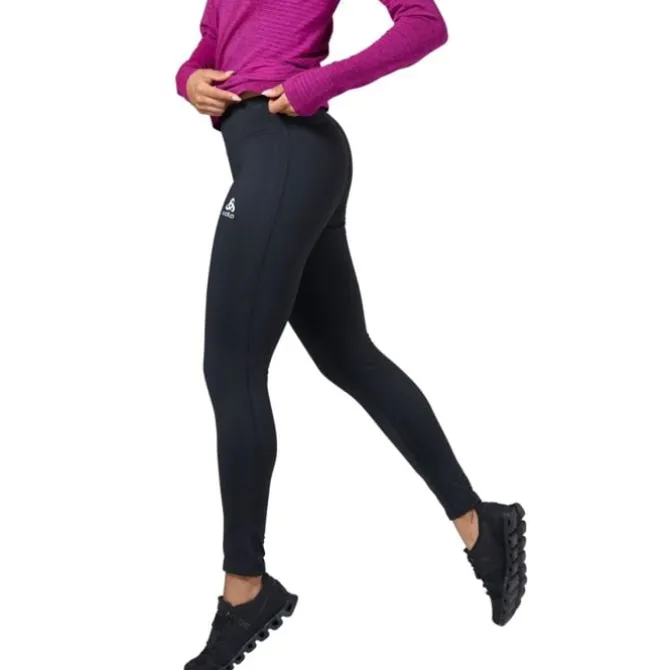 Odlo Laufhosen>Tights Essential Warm Schwarz
