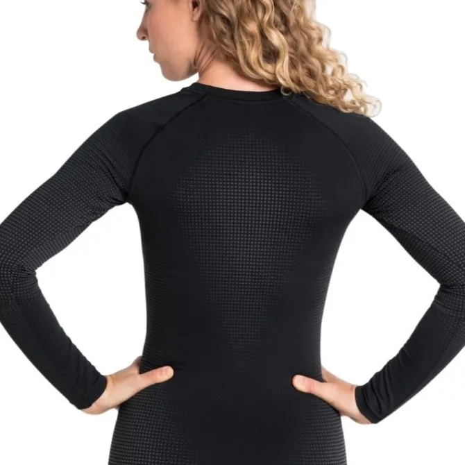Odlo Laufshirts>Top Crew Neck Long sleeve Schwarz
