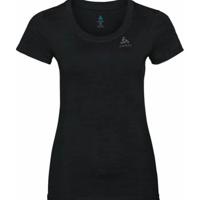 Odlo Laufshirts>Top Crew Neck Short Sleeve Schwarz