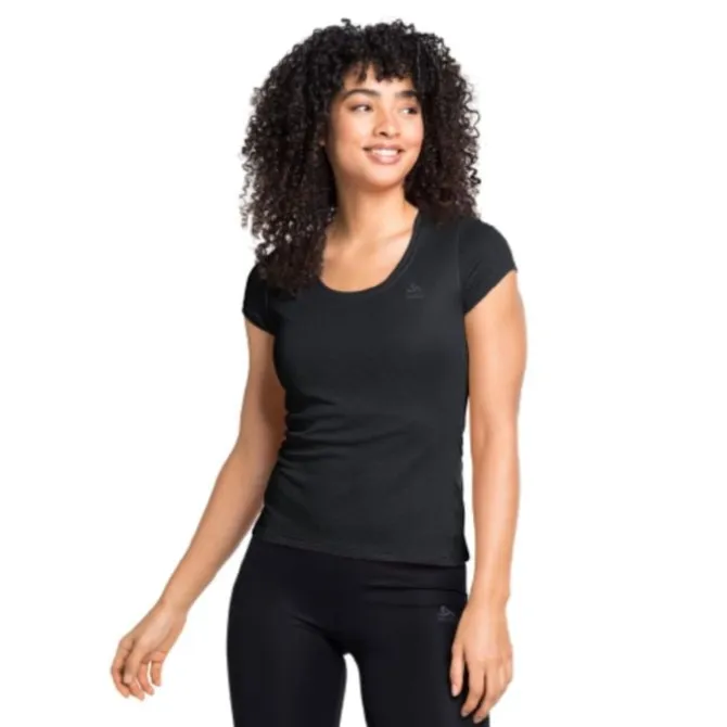 Odlo Laufshirts>Top Crew Neck Short Sleeve Active Schwarz