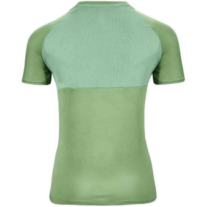 Odlo Laufshirts>T-Shirt Crew Neck Short Sleeve Essential Grün