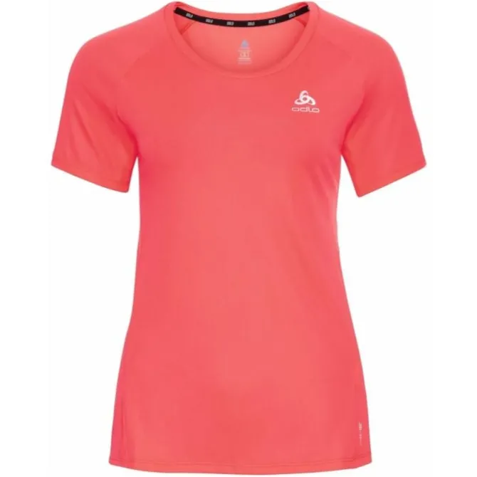 Odlo Laufshirts>T-Shirt Short Sleeve Crew Neck Essential Rot