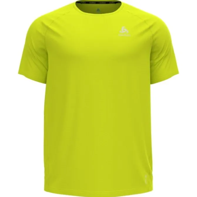 Odlo Laufshirts>T-Shirt Short Sleeve Crew Neck Essential Grün