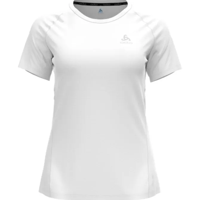 Odlo Laufshirts>T-Shirt Short Sleeve Crew Neck Essential Weiß