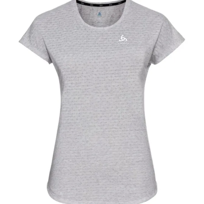 Odlo Laufshirts>T-Shirt Short Sleeve Crew Neck Run Easy Grau