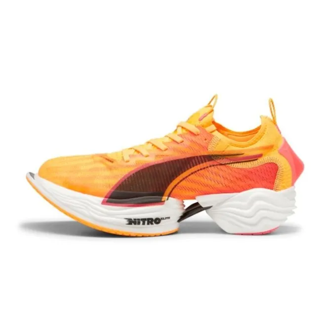 Puma Neutrale Laufschuhe | Carbon Laufschuhe>Fast-R Nitro Elite 2 Fire Gelb