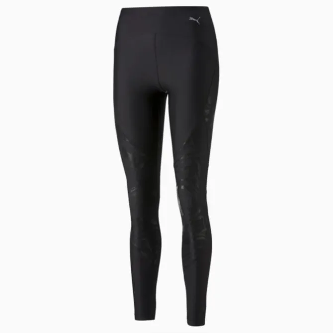 Puma Laufhosen>Run Ultraform High Waist Shine Tights Schwarz