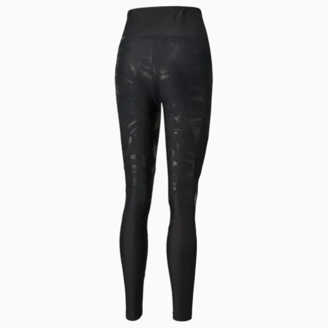 Puma Laufhosen>Run Ultraform High Waist Shine Tights Schwarz