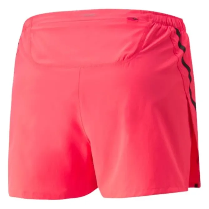 Puma Laufshorts>Run Ultraweave Woven 3" Shorts Rot-violett