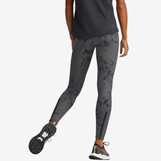 Puma Laufhosen>Seasons Brushed Tights Grau