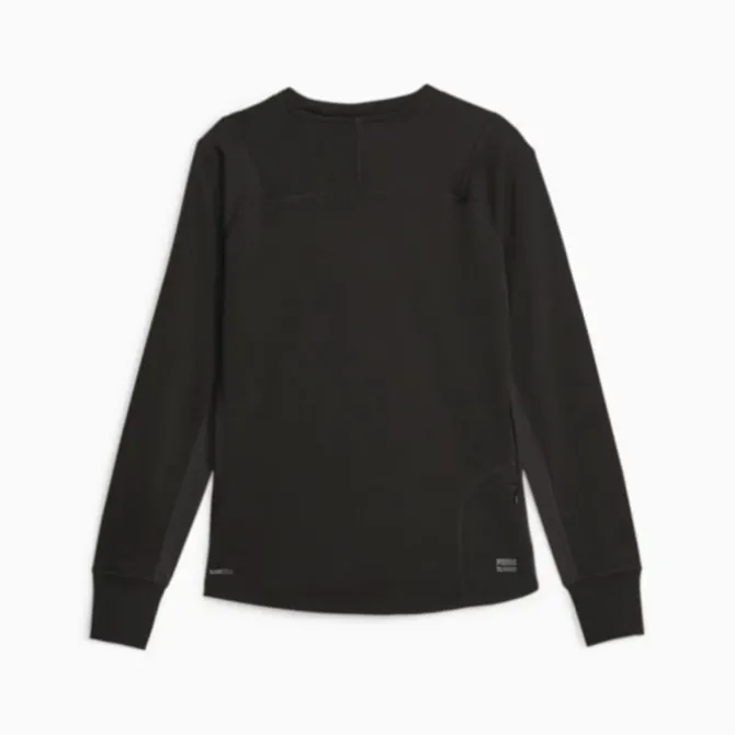 Puma Laufshirts>Seasons Polypropylene Rain Long Sleeve Schwarz
