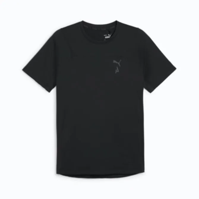 Puma Laufshirts>SEASONS SS Polypropolene Rain Cell Schwarz