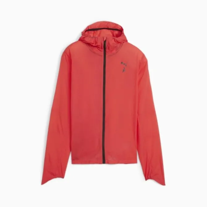 Puma Laufjacken>SEASONS Ultra Lightweight Trail Jacket Rot