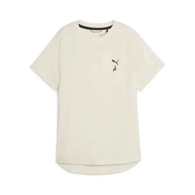 Puma Laufshirts>SEASONS Wool SS Tee Weiß