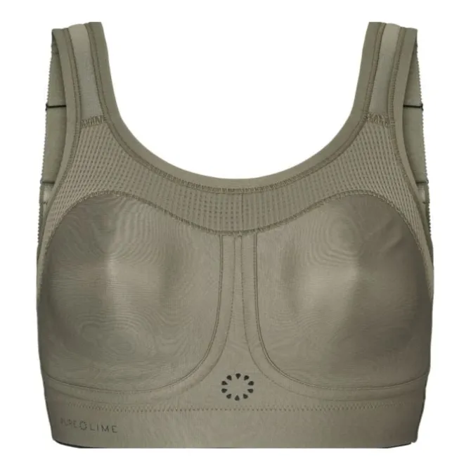 PureLime Sport-bhs>Compression Bra - High Impact Grün