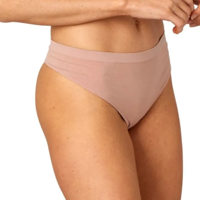 PureLime Laufunterwüsche>Seamless Thong Rot-violett
